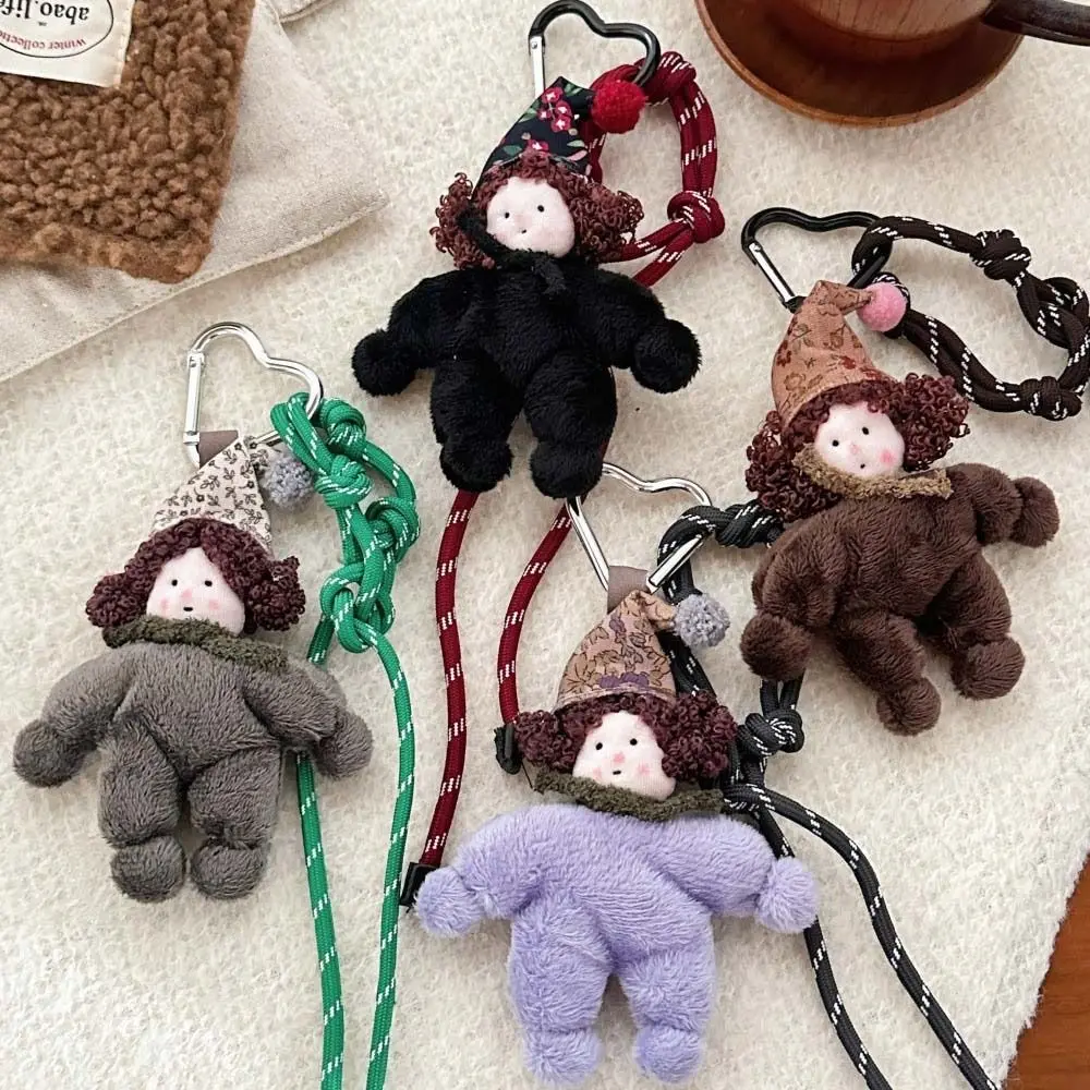 Корейский стиль завитая кукла для девочек кулон автомобильный брелок украшение