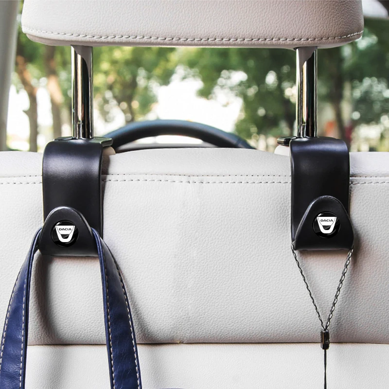 

Car Seat Back Hook Car Accessories Interior Portable Hanger Holder Storage for Dacia Duster Logan MCV Sandero Stepway Dokker