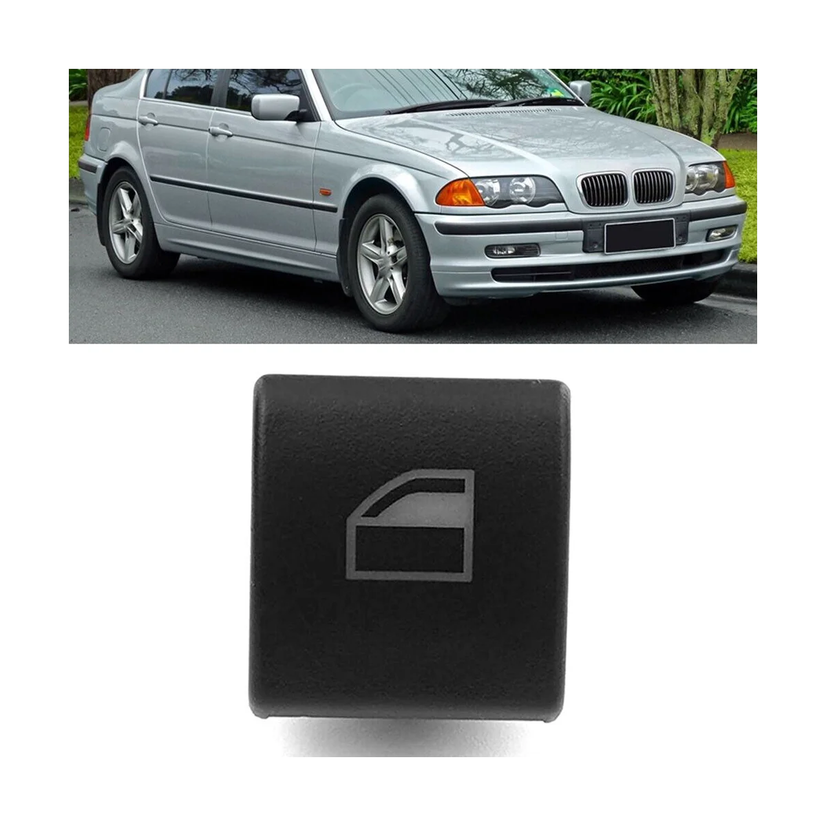 Для BMW 3 Serisi E46 1997-2000 61318381514 крышка кнопки переключателя окна передняя левая или