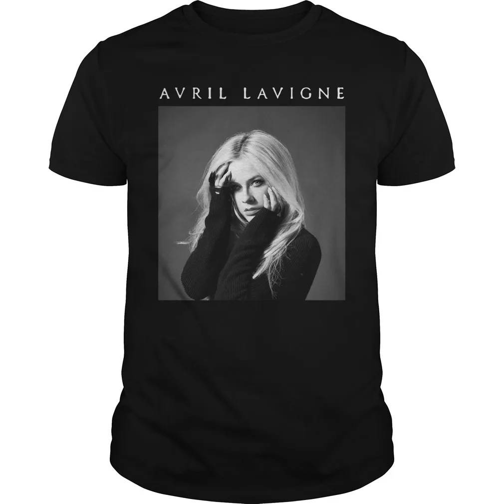 

Avril Lavigne Mens T-Shirt. Summer Cotton Short Sleeve O-Neck Unisex T Shirt New S-3XL