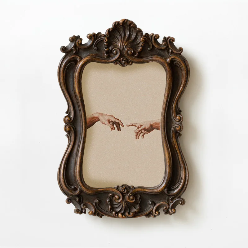

Finger Touch European Style Retro Small Frame Table Decoration Dining Room Bedroom Wall Decorative Painting