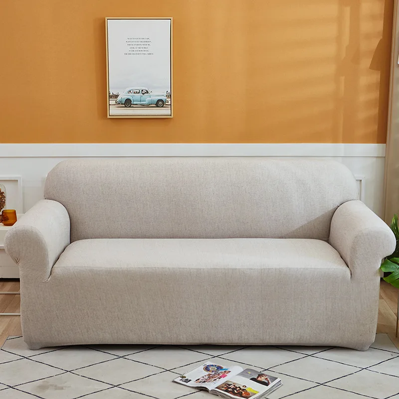 

Elastic Modern Sofa Cover for Living Room Sectional Corner L-shape Sofa Lounge Chaise Couch Cover 1/2/3/4 Seater Sofa Slipcover