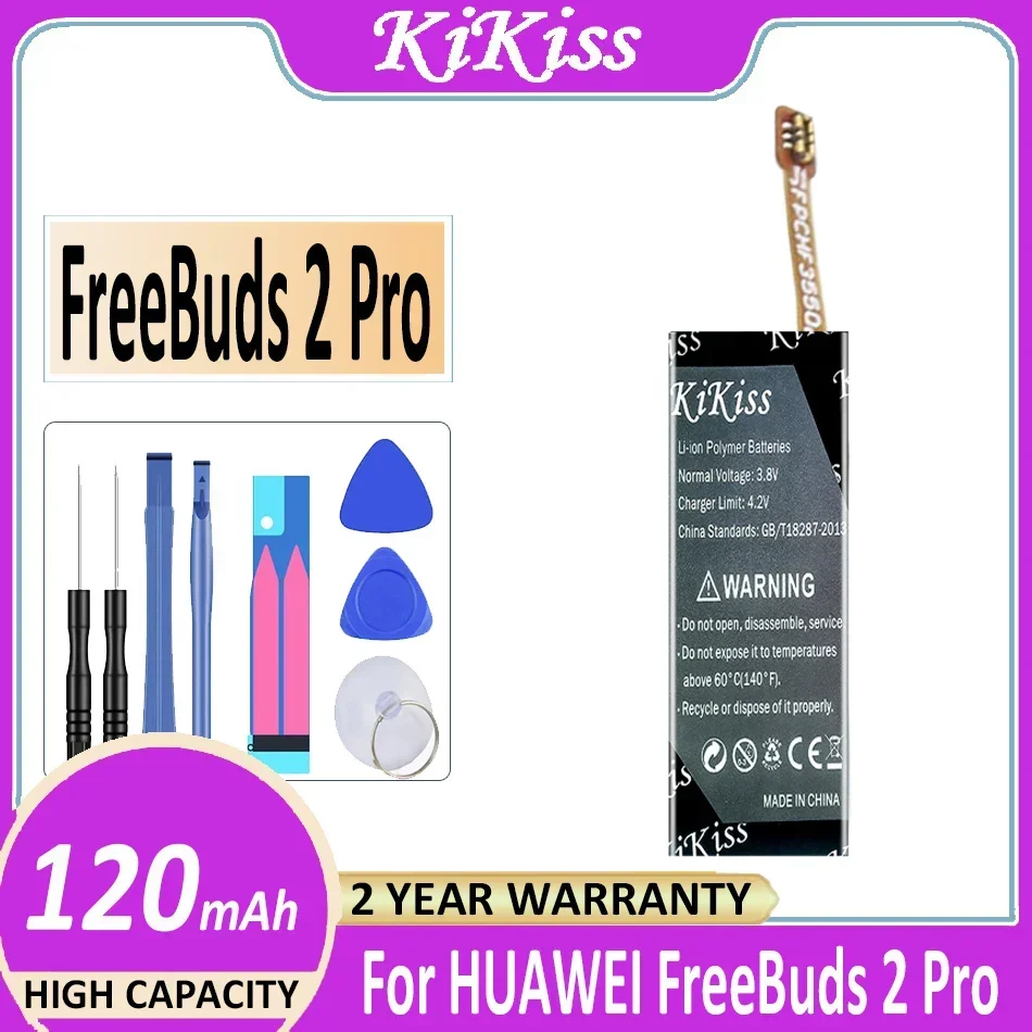 Аккумулятор 120 мАч/600 мАч для HUAWEI FreeBuds 2 Pro CM-H2 FlyPods TWS CM-H2S Bluetooth-гарнитура Зарядное