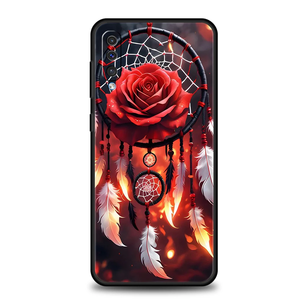 Фото Чехол для телефона Mandala Dreamcatcher для Samsung Galaxy A54 A42 A34 A24 A22 A16 A14 A12 A02 A03 A70 A50 A40 A30 A20 5G Soft TPU Shell №3
