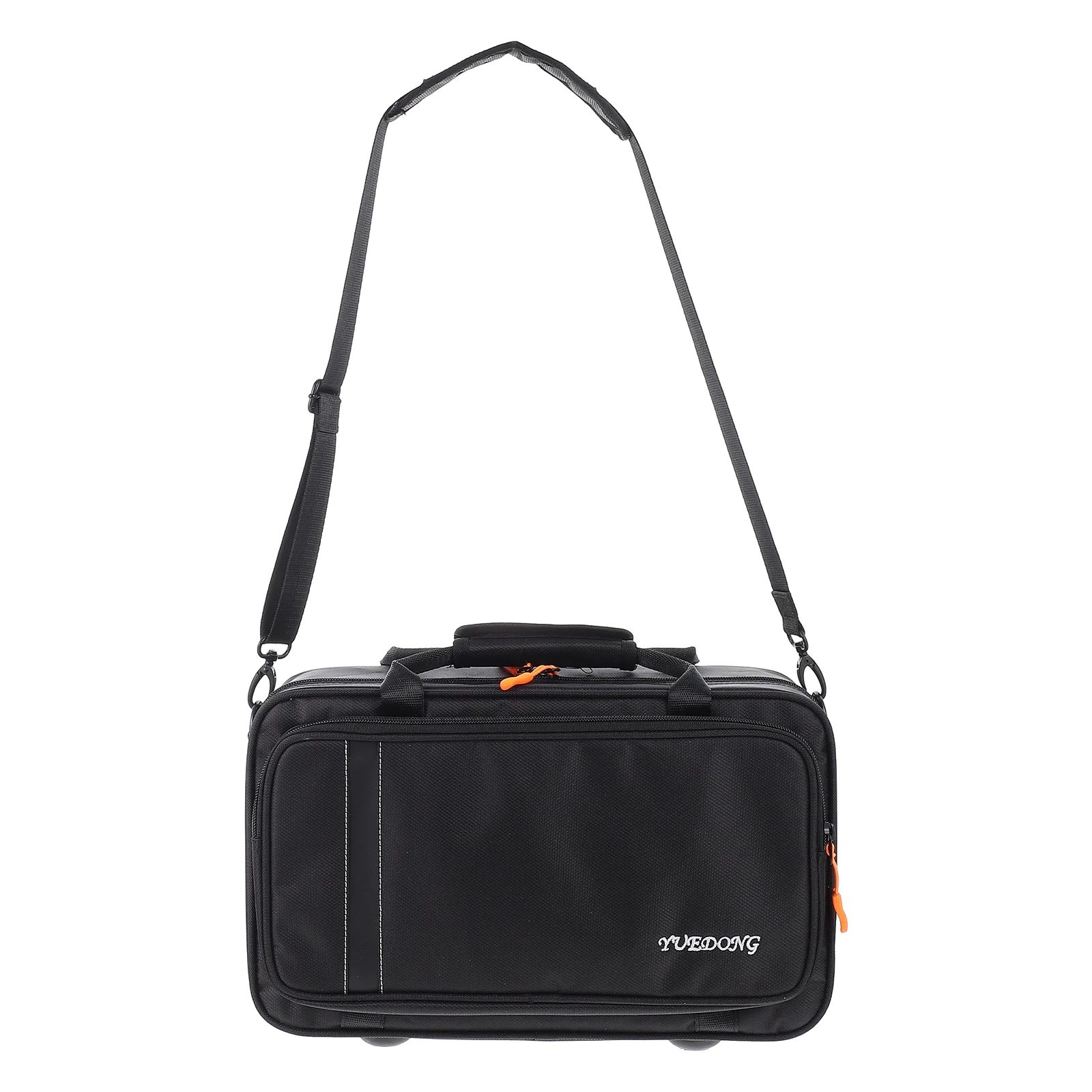 

1pc Portable Clarinet Storage Box Hard Clarinet Case Clarinet Carrying Bag (Black)
