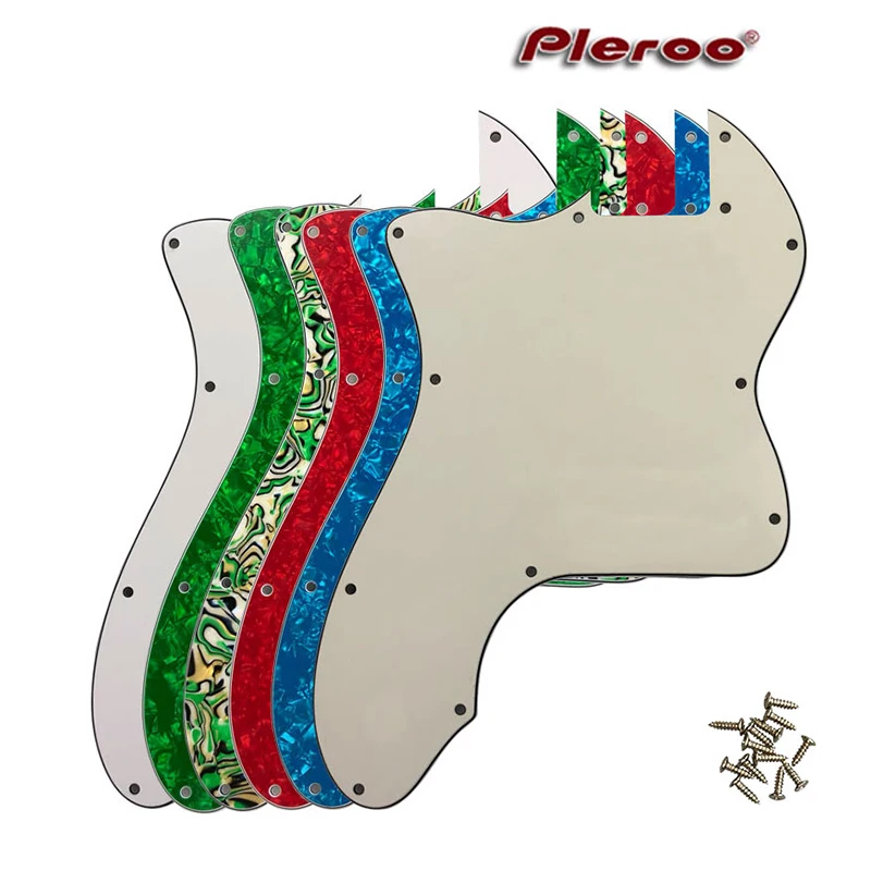 

Pleroo Guitar Parts - For Left Handed US FD DIY Classic Series'72 Thinline Tele Telecaster Guitar Pickguard Blank Scratch Plate