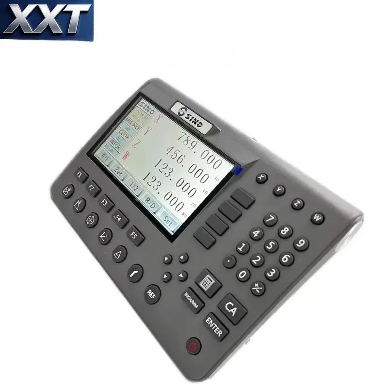 Фото 4-осевой цифровой дисплей XXT SINO SDS200 DRO с линейным энкодером, разрешение 1 мкм/5 мкм, для токарного станка №4