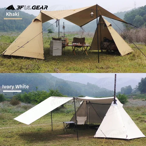 Палатка 3F UL GEAR Lanshan Puls M для 3-4 человек