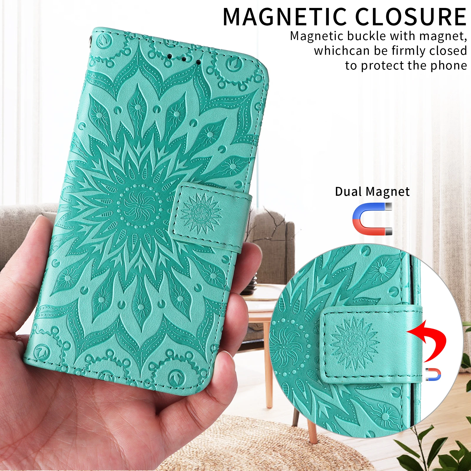 Фото Чехол-кошелек с блокировкой для Huawei Honor Y9 Y7 Y6 Y5 Prime Y90 Nova Y70 Plus P9 P8 Play 60 9T 7 30 Pro Magic 7 6 5 4 Lite P Smart Z №3