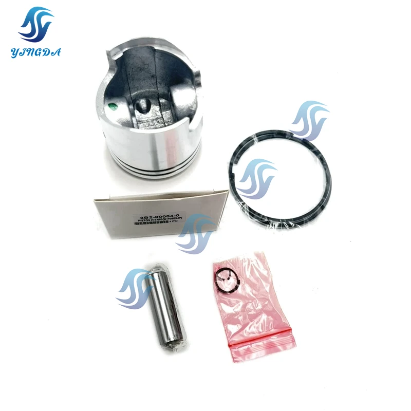 Поршень в сборе 3B2-00004-1 +050 для подвесного мотора Tohatsu 8-9 8 л.с. 50 5 мм аксессуары