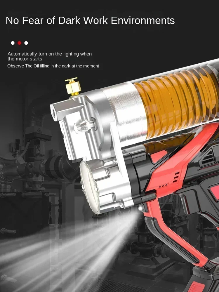 Полностью автоматический электрический смазочный пистолет 24 В для тяжелого