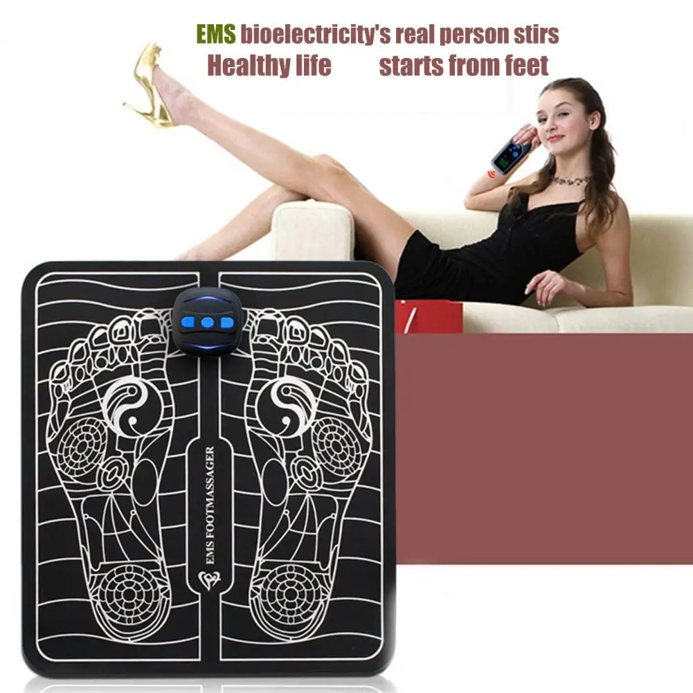 

Foot Massager Wireless Fatigue Release Adjustable EMS Foot Muscle Machine for Home