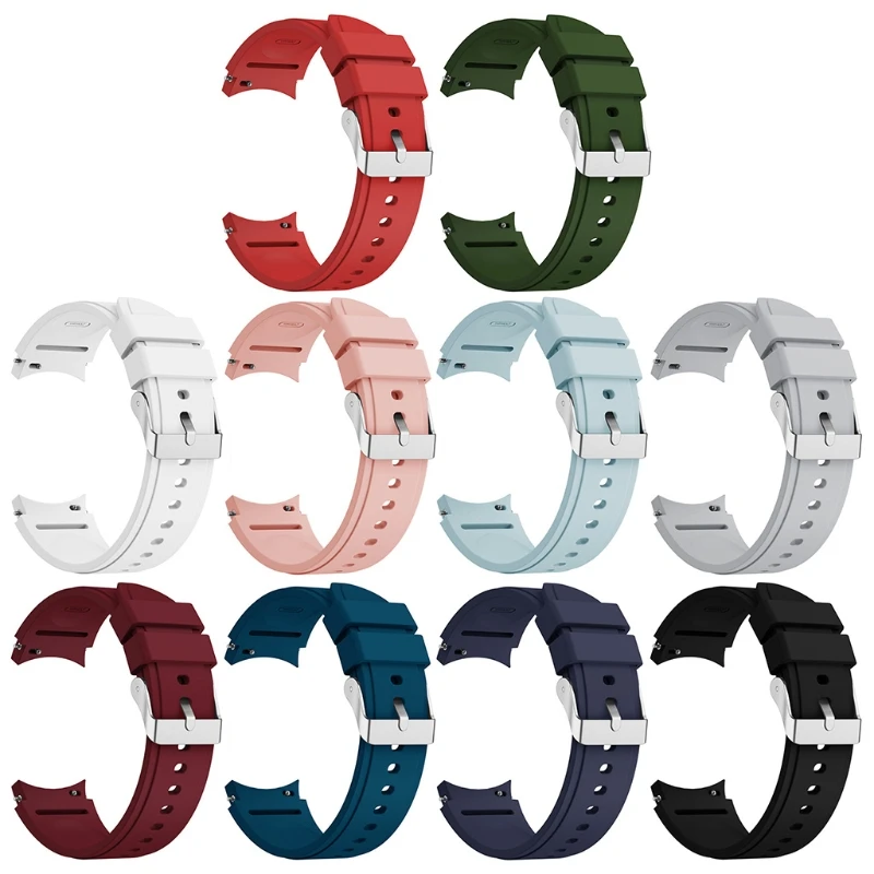 

Silicone Watch Bands Quick Release Strap for Watch4 Soft Bracelet New Dropship