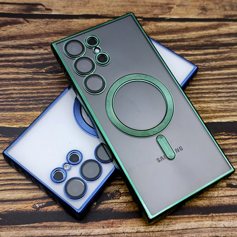 чехол s23 ultra зеленый