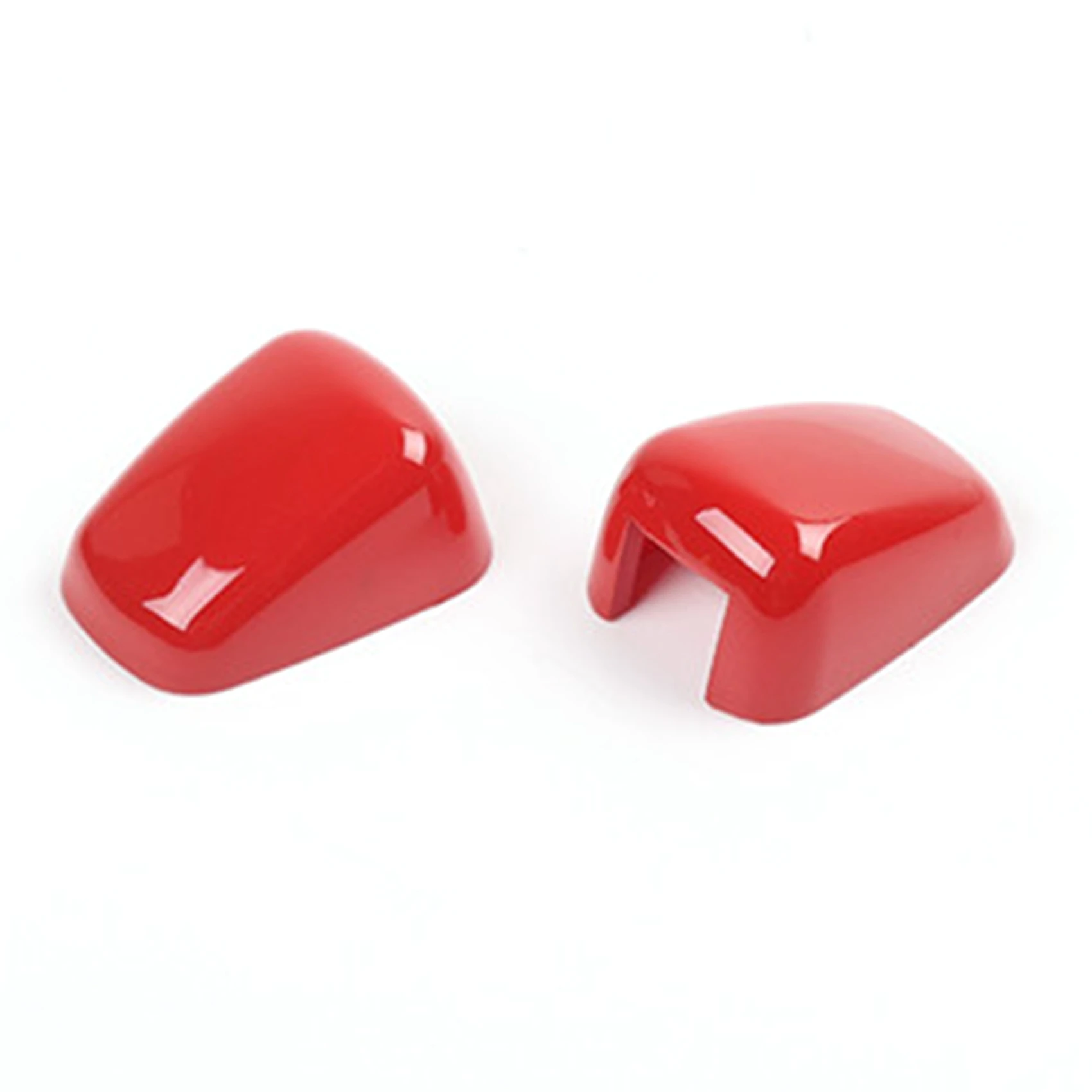 

Red Front Windshield Wiper Nozzle Decoration Cover Trim For- RAM Durango - 300C