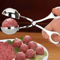 meatball maker clip fish meat ball rice ball making mold form tool stainless steel scoop kitchen accessories gadgets