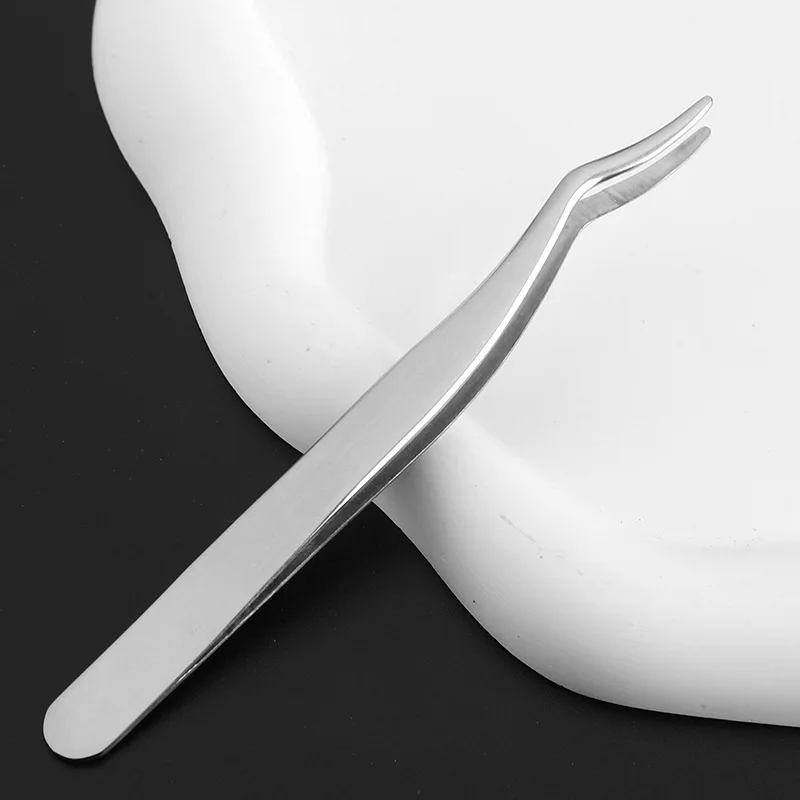 Щипцы для накладных ресниц из нержавеющей стали пинцет завивки инструменты