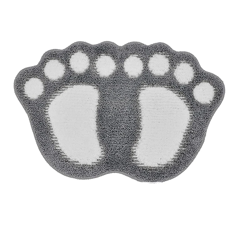 

Bathroom Rugs Mats Water Absorbent Non-Slip Mat Used in Bathroom, Shower, Room, Etc.Soft Microfiber Bath Mat