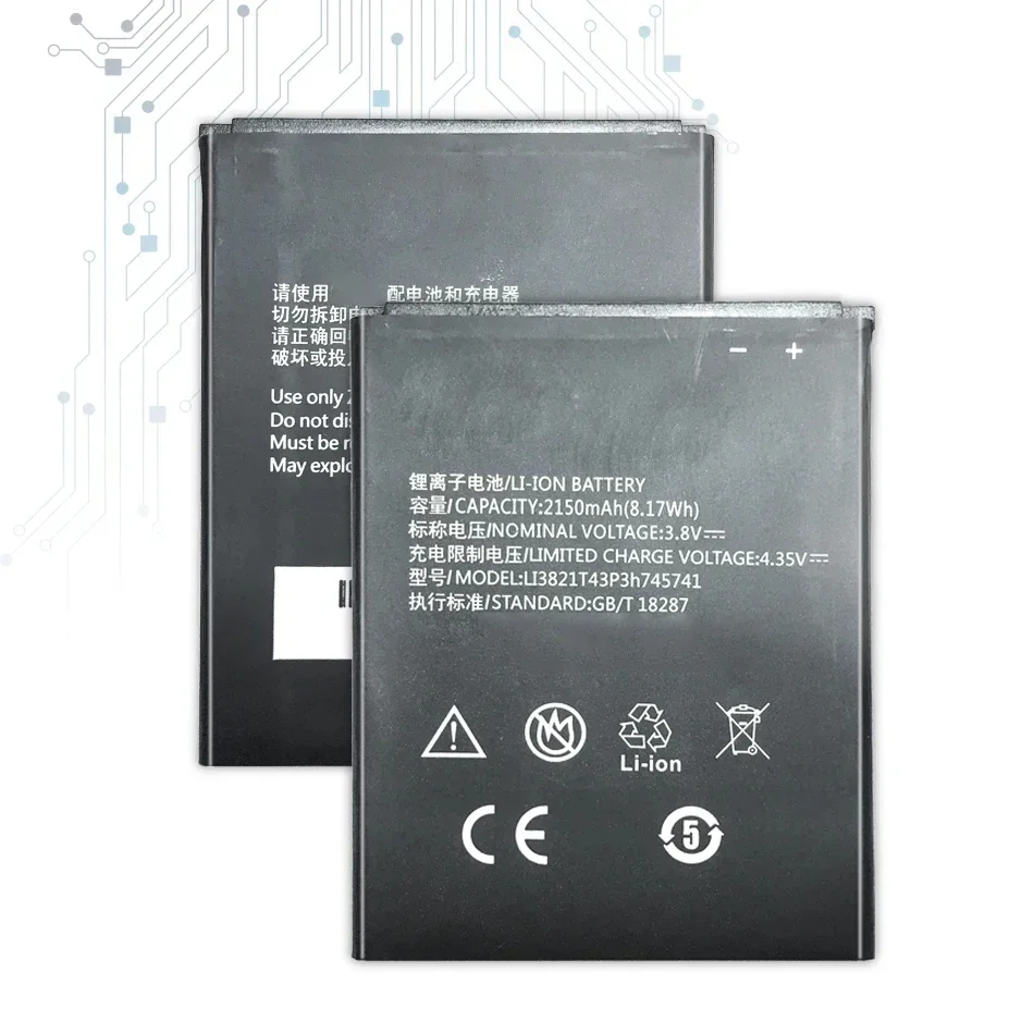 Bateria Высококачественный сменный аккумулятор для мобильного телефона ZTE Blade L5 L 5 PLUS