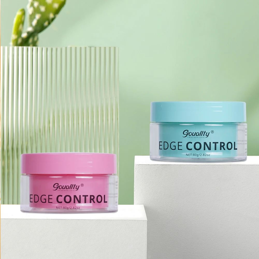 

Продукты для укладки волос Gouallty Edge Control, облегающее освежающее масло для волос со сломанными волосами, твердые искусственные волосы