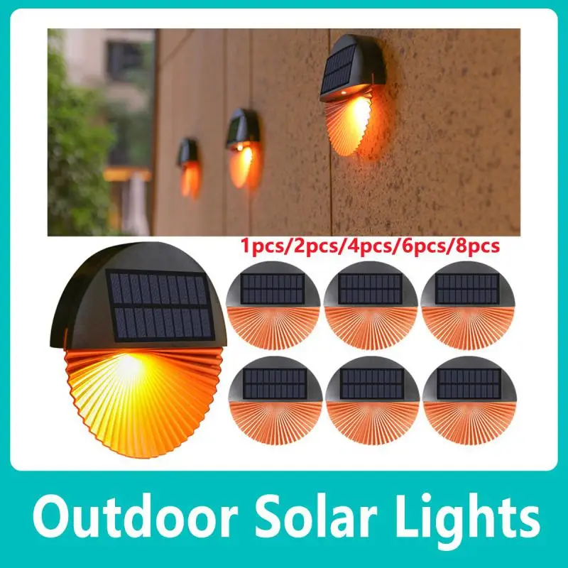 

Солнечные фонари, уличные фонари на солнечной батарее, IP65, водонепроницаемые лампы для сада, лампы для колоды, освещение забора, двора, сада, Декор