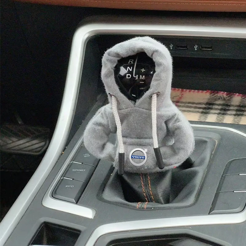 

Автомобильная толстовка с логотипом ручки переключения передач, коврик для механической ручки для Volvo XC90 XC60 V50 S60 V70 V60 V40 S90 olestar AWD XC40 S80