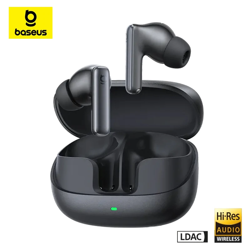 Фото Наушники Baseus Bowie MP1 TWS Беспроводные наушники Bluetooth 6.0 ANC Адаптивное шумоподавление Hi-Fi наушники Hi-Res LDAC ENC гарнитура №1