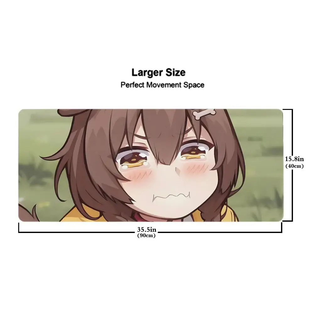 Hololive Inugami Korone коврик для мыши клавиатура большой 1200X600 мм настольный ПК геймер