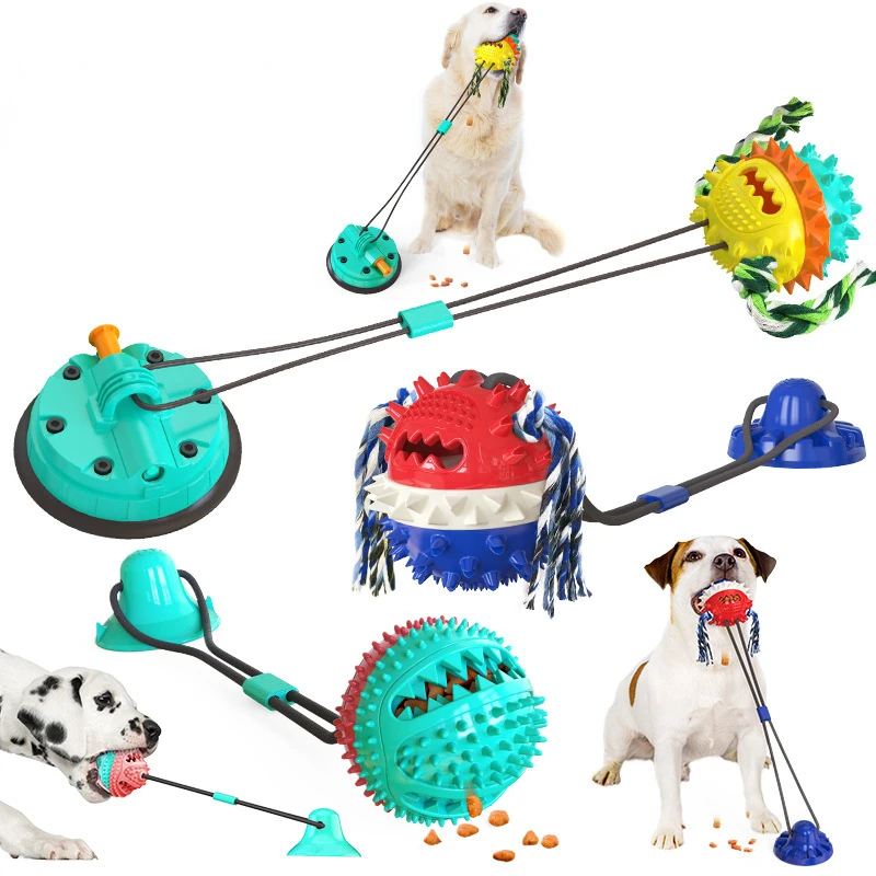 

Pet Supplies Company's New Explosive Dog Toy Vacuum Sucker Tug of War Pull String Ball Fidget Accessories for Small