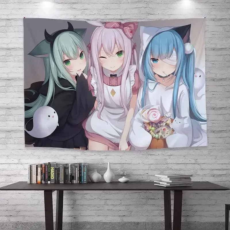 

Гобелен с аниме персонажами