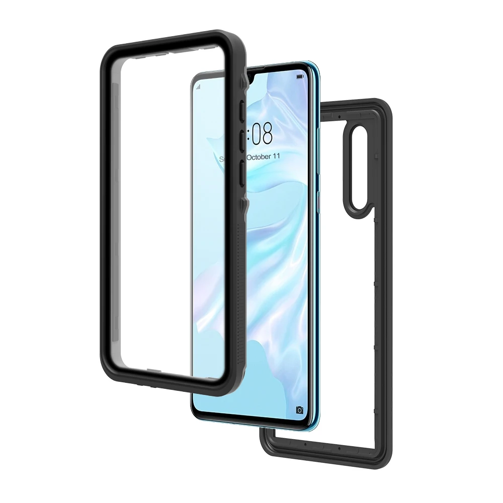 Фото Для Huawei P30 Pro бронированный чехол 360 полная защита IP68 Водонепроницаемый чехол для Huawei P20 Lite Nova3E противоударный защитный чехол №5