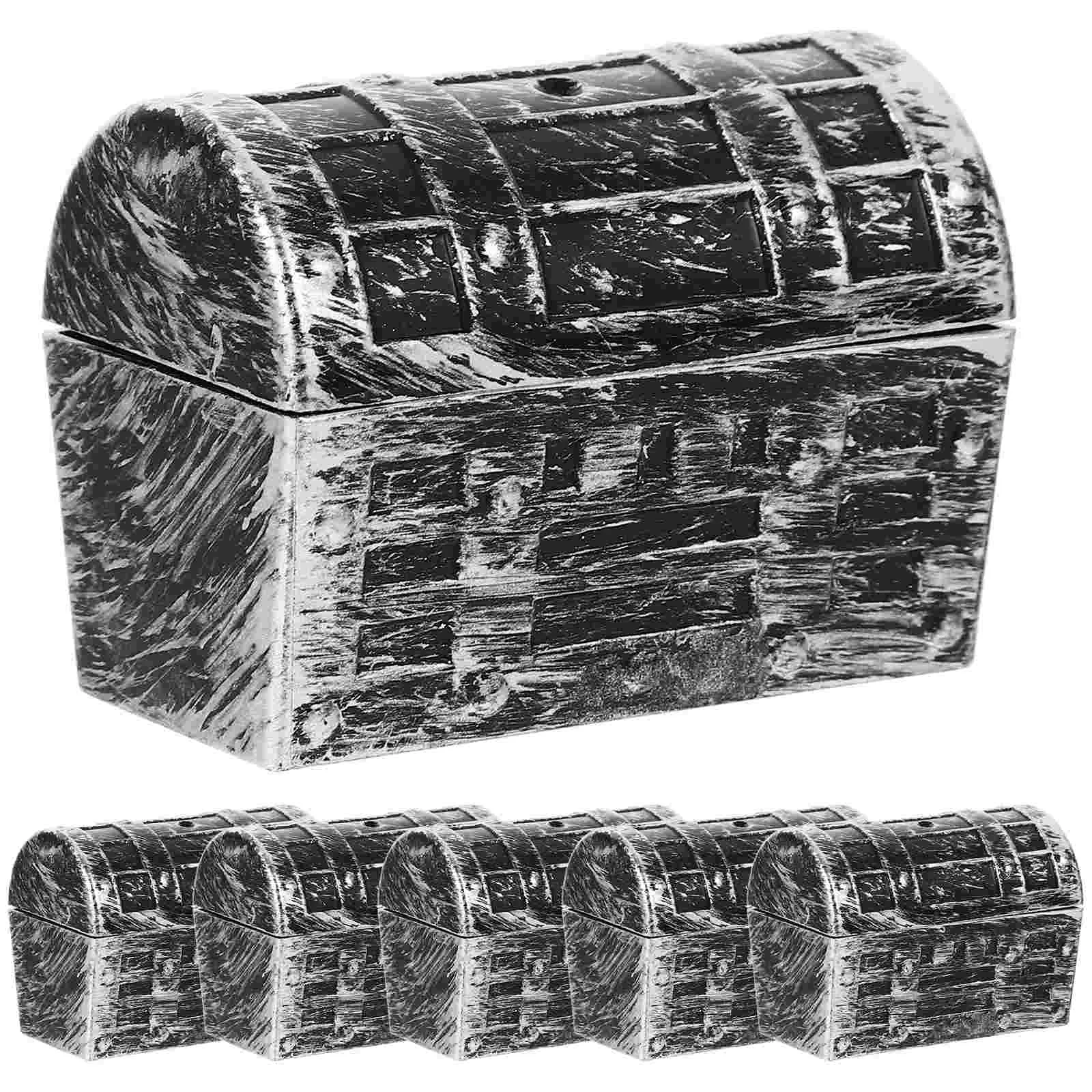 6 шт. коробка для хранения пиратских сокровищ детское украшение игрушек