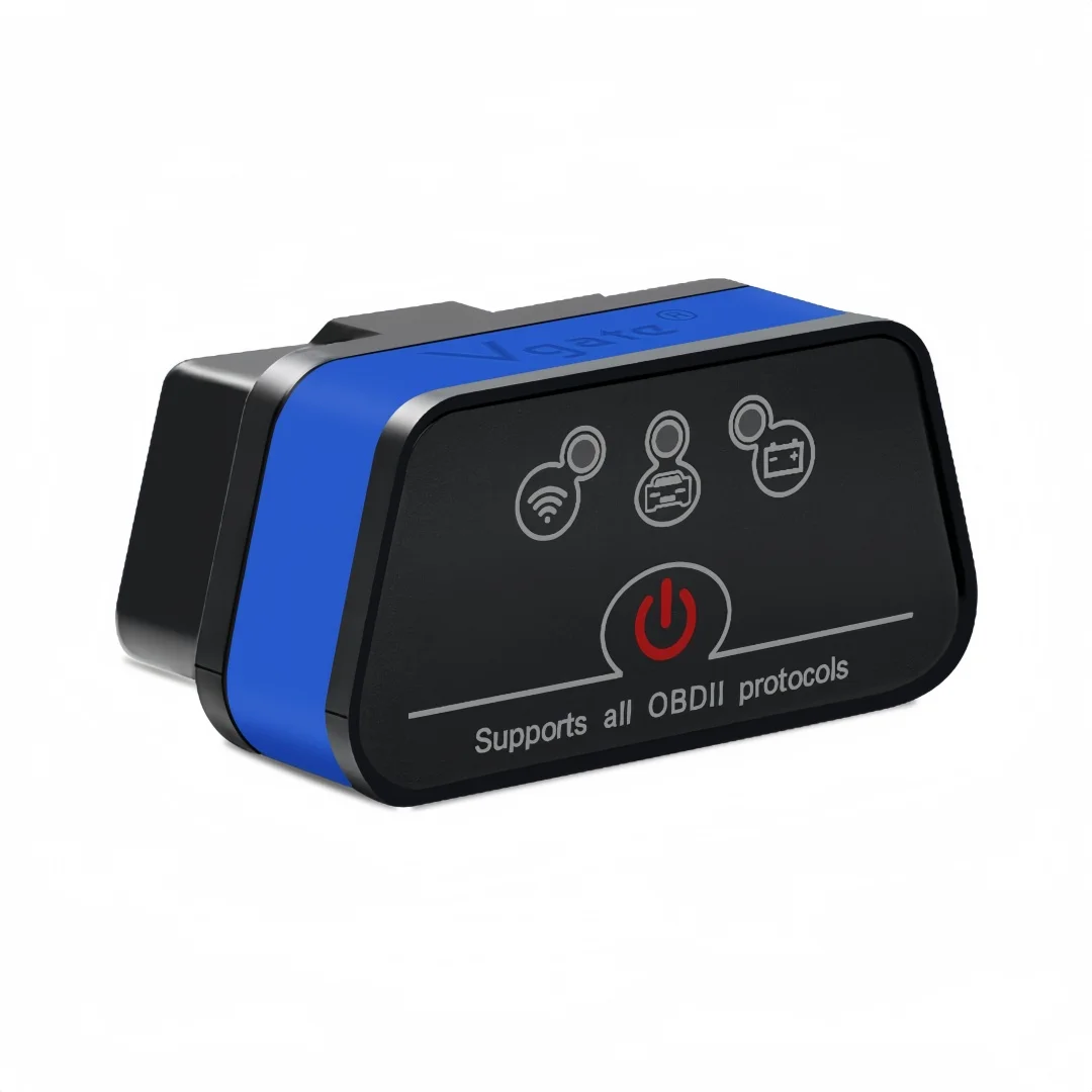 Фото Оригинальный беспроводной ELM327 OBD2 V2.1 интерфейс Vgate Icar2 WIFI автомобильный считыватель кодов диагностический инструмент переключатель Surpports все OBDII №1