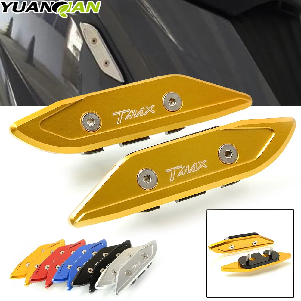 

T-MAX LOGO Motorcycle Scooter Windscreen Windshield Mirror Hole Cap Cover For Yamaha TMAX 530 2012-2017 2016 2015 2014 TMAX530