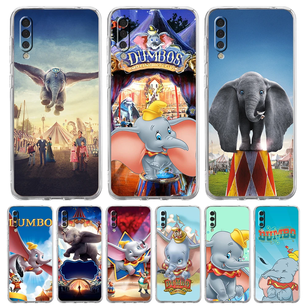 

Милый Роскошный чехол со слоном для телефона Samsung Galaxy A12 A02 A03S A50 A70 A10 A20 A20S A30 A40, прозрачный силиконовый чехол, чехлы