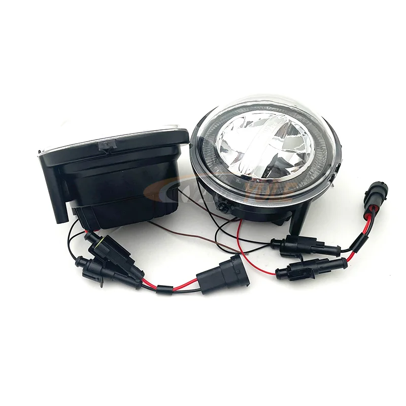 2 шт. светодиодные DRL дневные ходовые огни Halo кольцевые позиционные лампы для Mini