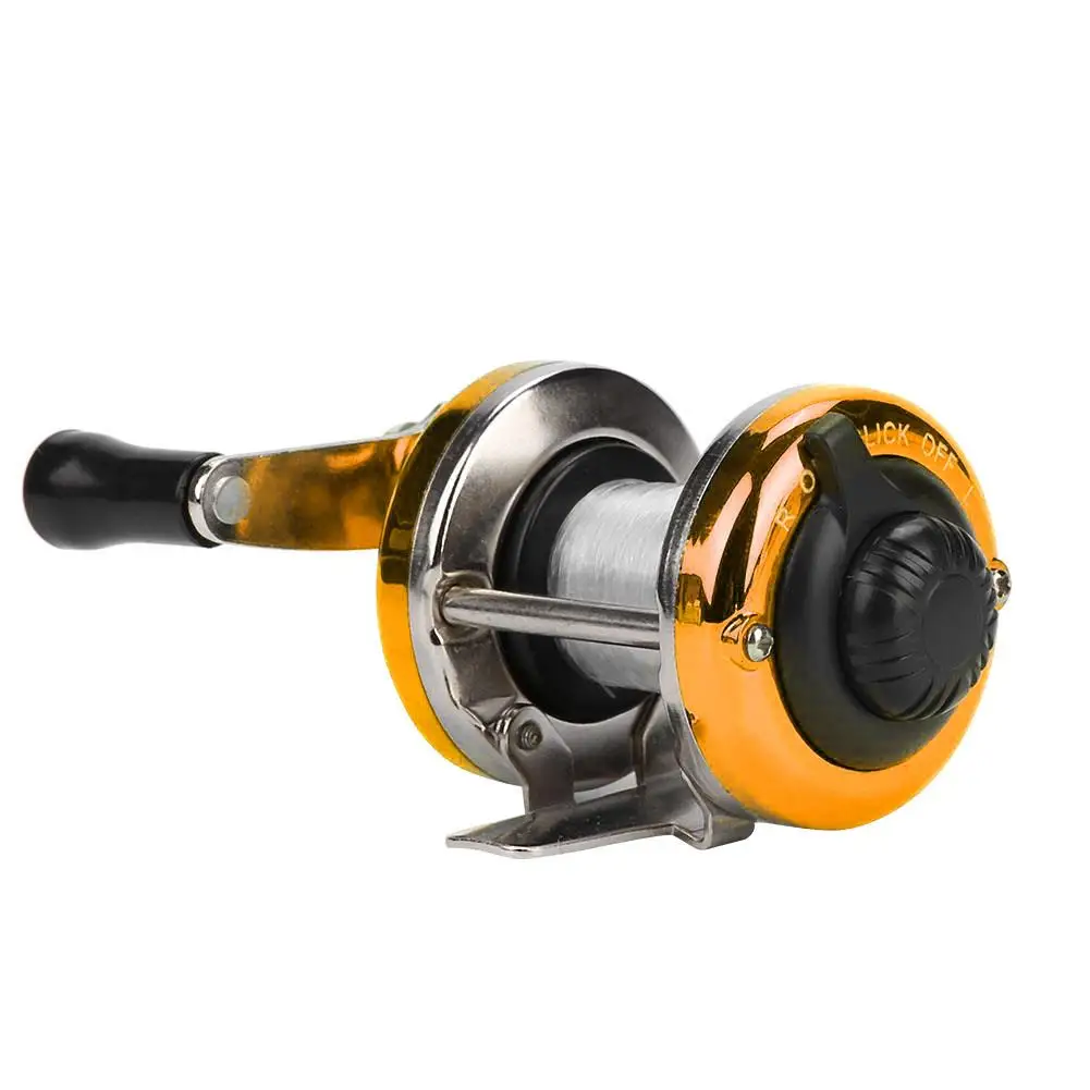 Мини-барабан DEUKO для зимней рыбалки портативная катушка с проводом уличная