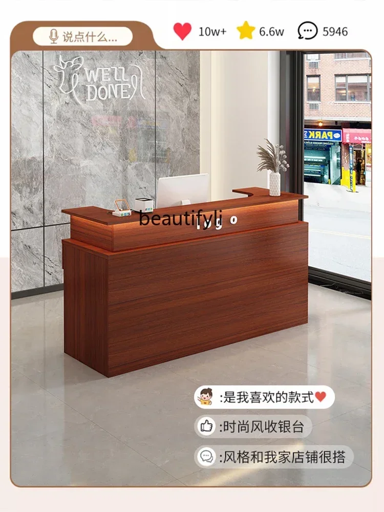 Yh Касса стойка регистрации легкий магазин одежды высокого класса удобства