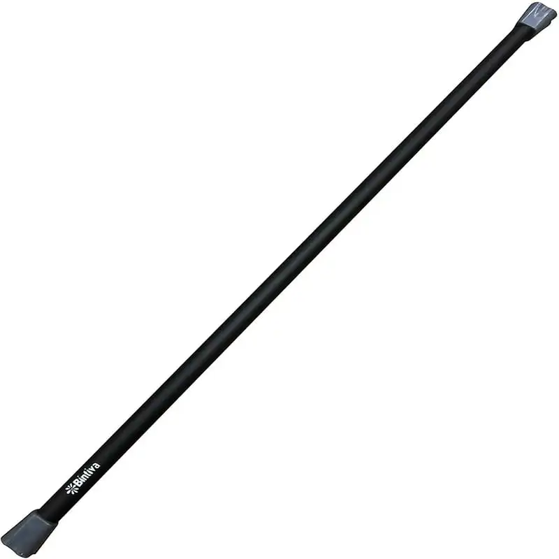 

Exercise Weighted Workout Total Body Bar, 8 Sizes from 5 - 30 Lbs. for Physical Therapy, Aerobics, Yoga, Pilates Workout equipme