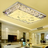 led modern minimalist living room bedroom restaurant atmosphere household crystal ceiling lamp