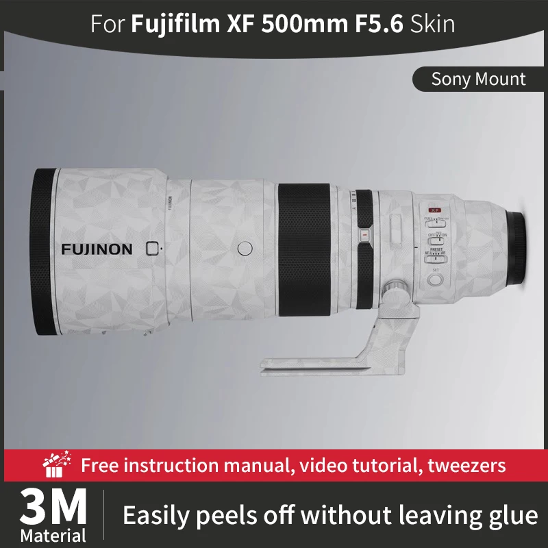 Для Fujifilm XF 500 мм кожа F5.6 кожу объектива камеры защитная пленка для против царапин
