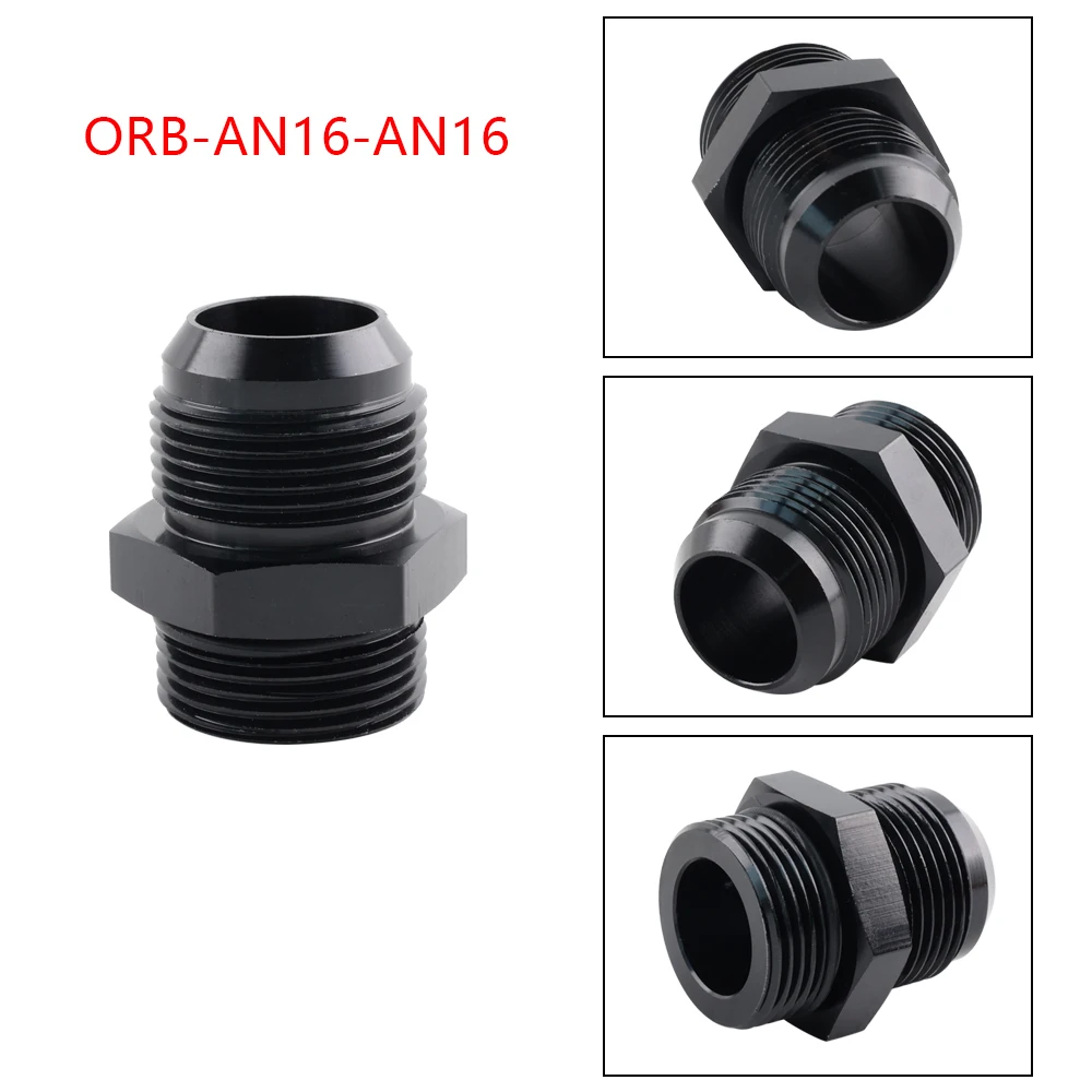 

AN4, AN6, AN8, AN10, AN12, AN16, ORB, штуцер для топливной линии, шланг, переходник с наружной резьбой AN на AN с уплотнительным кольцом