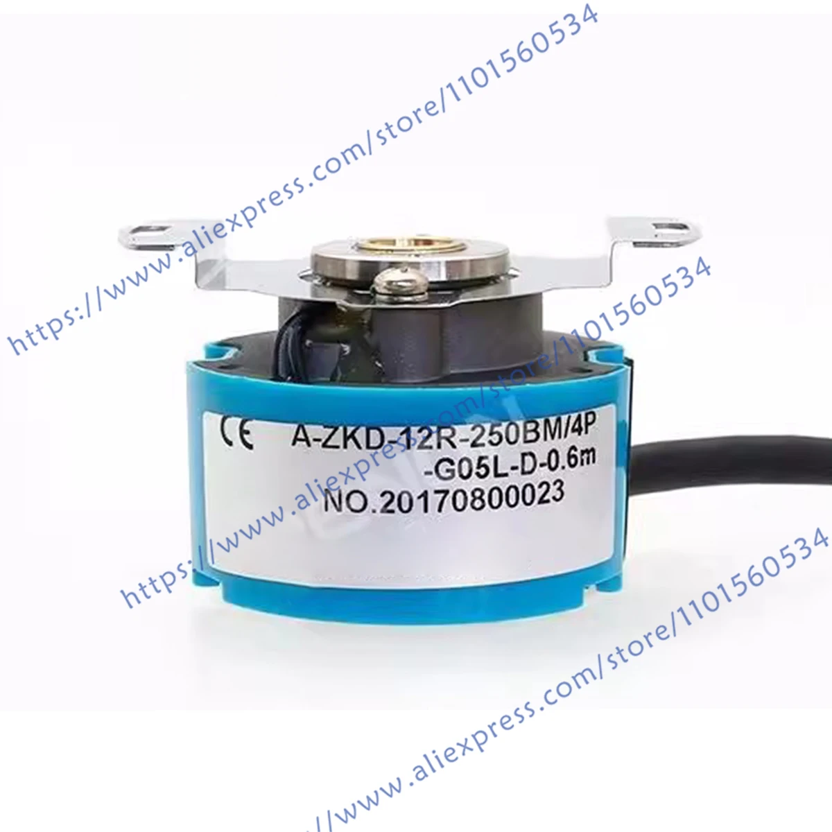 

A-ZKD-12 R-250BM / 4P-G05L-D-0.6m Rotary Optical Encoder Spot Photo, 1-Year Warranty