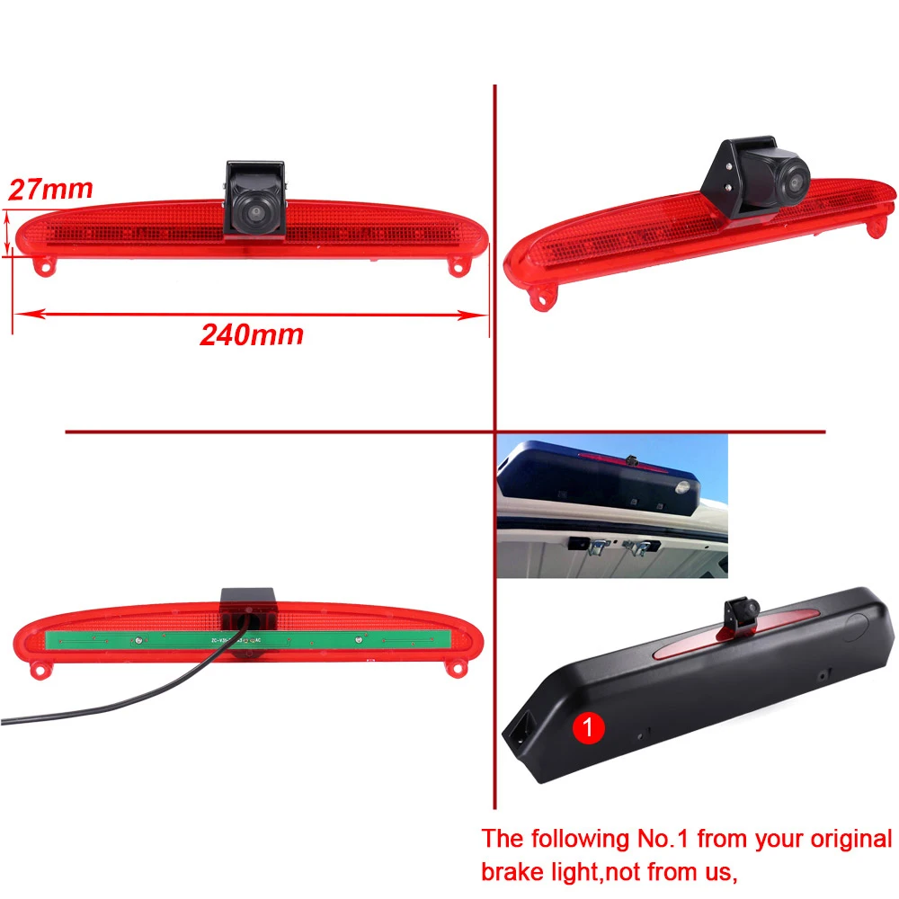 HD 1080P CCD Автомобильная камера заднего вида Mit 7 дюймов Монитор Зеркало Для IVECO Daily 6