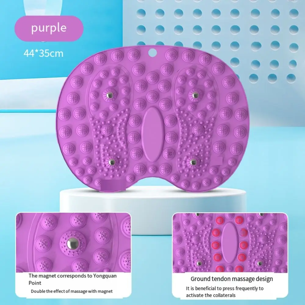 Магнитотерапевтический массажный коврик для ног противоскользящий креативный