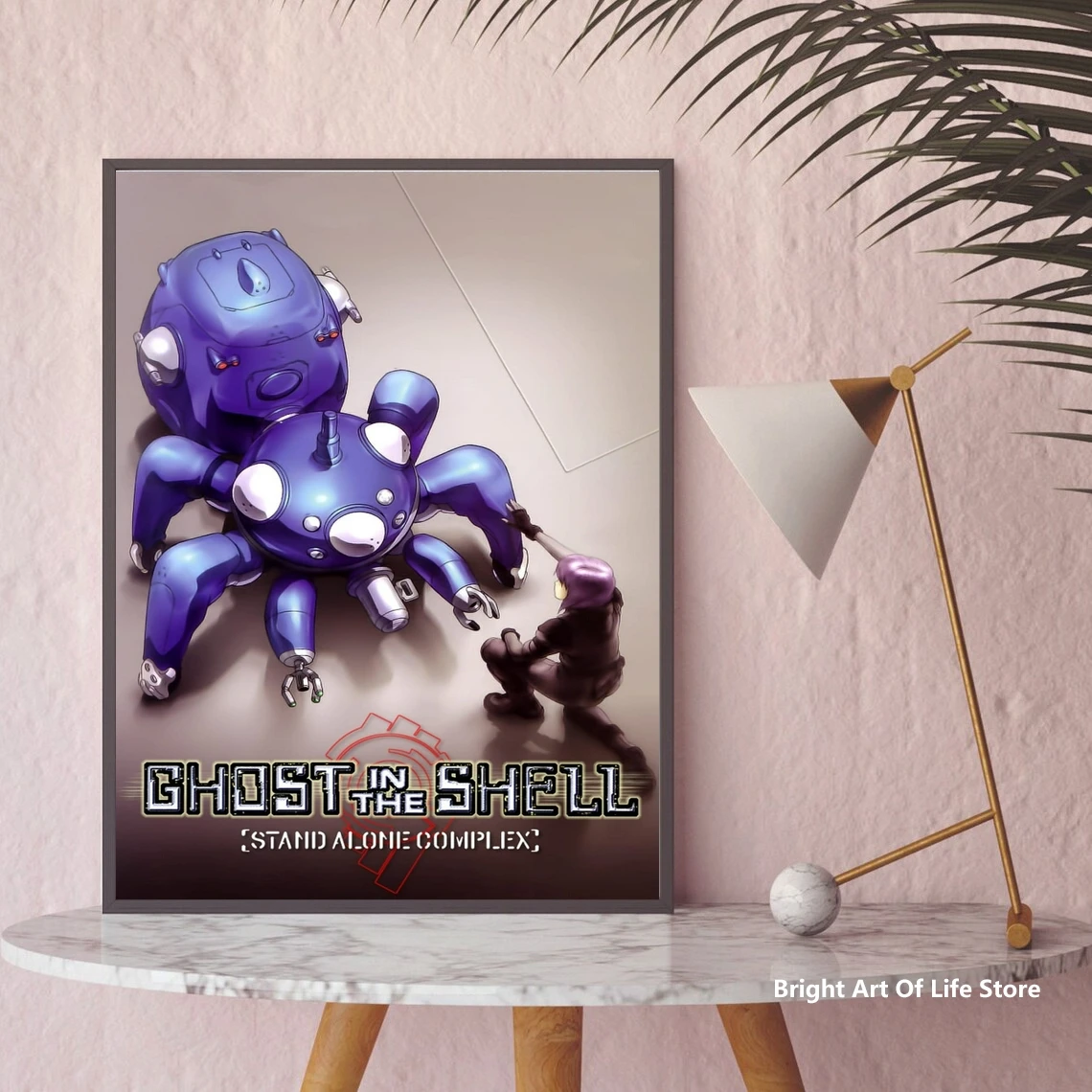 Призрак в Ракушке автономный постер японское аниме ТВ-серия арт-Обложка фильм