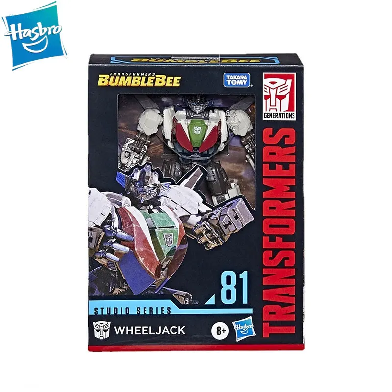 

Hasbro Transformers Studio Series 81 Deluxe Bumblebee Wheeljack Toys Gift F3167
