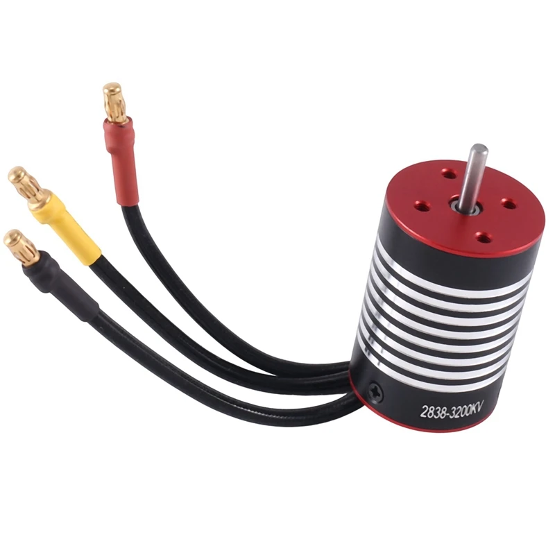 2838 бесщеточный двигатель 1/8 кв 1/10 1/12 1/14 для гоночного внедорожника