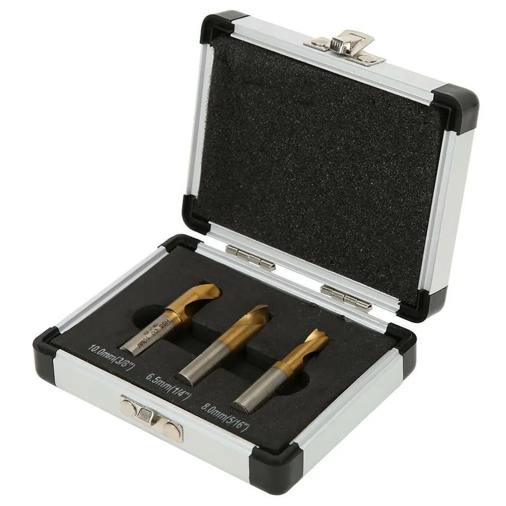 

Drill Bit Aluminum Box Titanium Plated Desolder Bit Solder Joint Removal Bit For Wood Walnut And Many Other DIY Projects