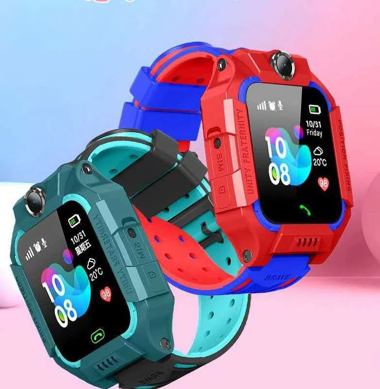 

Children's phone waterproof new watch six generations of smart touch camera positioning call Z6 gift elementary school students